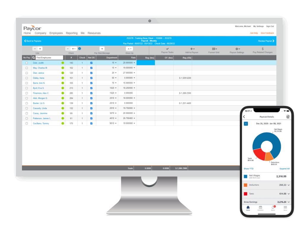 30 Best Payroll Software Of 2024 Reviewed And Compared   Web App Library Categories Providers Screenshots 000 068 789 Pub Paycor Screenshot 1681990075 