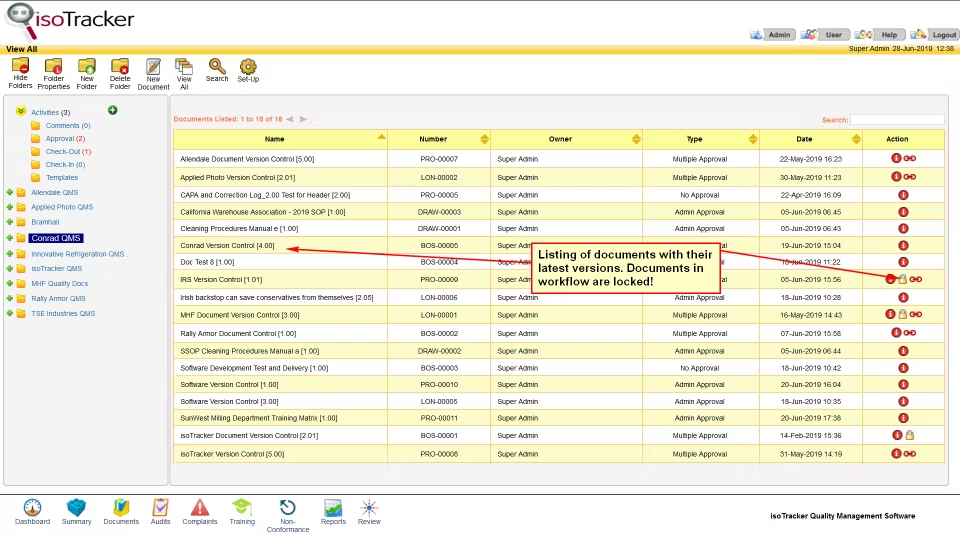 isoTracker screenshot - 10 Best Document Management Systems of 2024