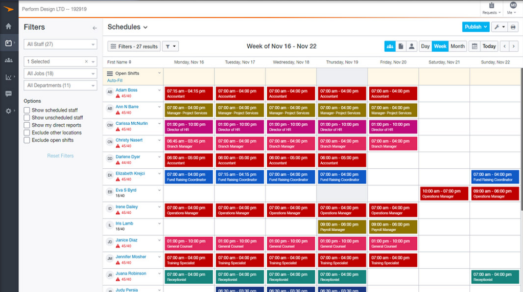 10 Best Employee Scheduling Software Of 2022 - People Managing People