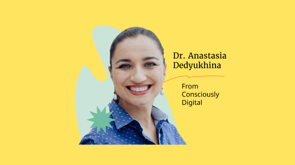 Dr. Anastasia Dedyukhina headshot