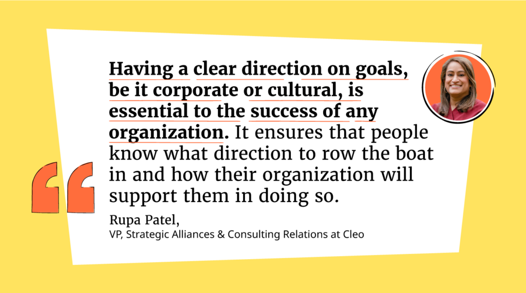 direction communication and diversity will help us build a better world of work with rupa patel quote graphic