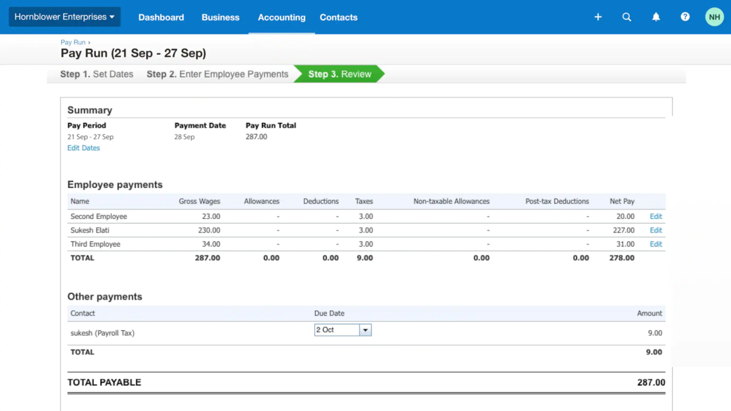 Xero screenshot - 10 Best Canadian Payroll Software for CAD Businesses in 2022
