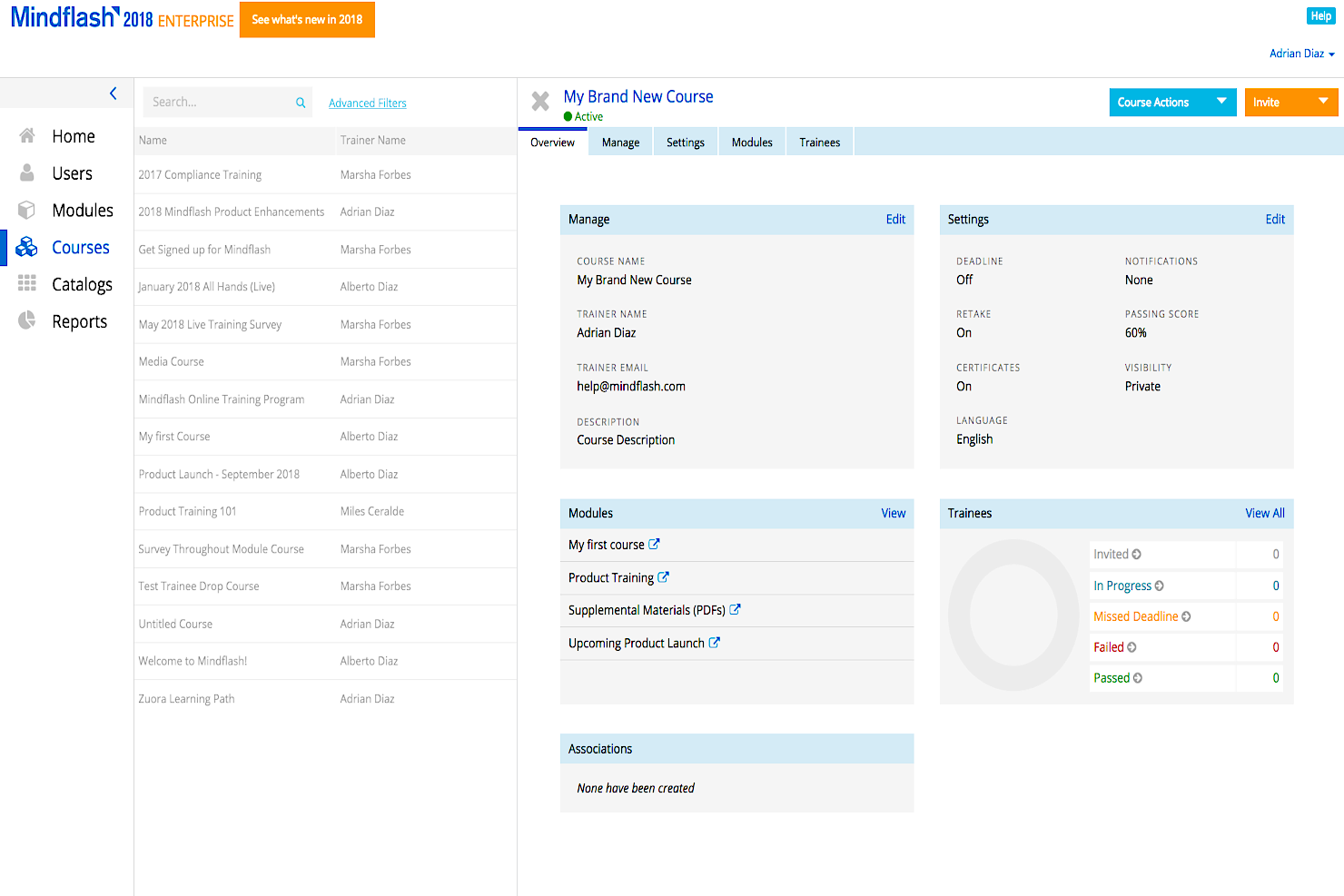 Trakstar screenshot - 10 Best Learning Management Systems (LMS) for Employee Training in 2023