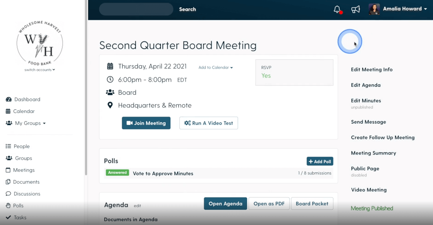 Boardable screenshot - 10 Best Board Governance Software for Board Members in 2023